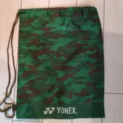 YONEX 迷彩柄 ドローストリングバッグ