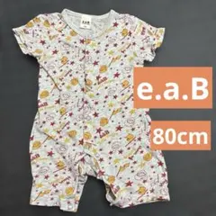 e.a.B 半袖薄手ロンパース　80cmのサムネイル