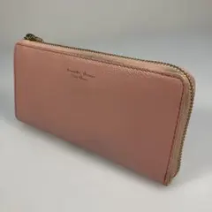 サマンサタバサ　プチチョイス　ピンク レザー 長財布
