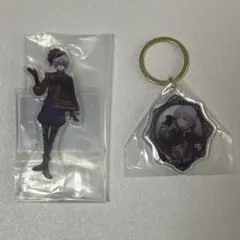 ツイステ　一番くじ　エペル　アクスタ　キーホルダー