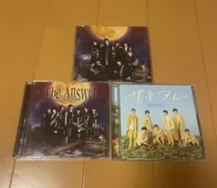 なにわ男子　the answer サチアレ　3点セット