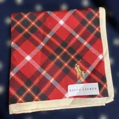 新品　Ralph Lauren タータンチェック ハンカチのサムネイル