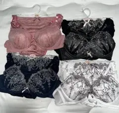 【新品未使用】tutuanna ブラジャー&ショーツ 上下セット C75 4点