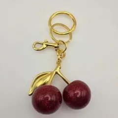 cache cache サクランボチャーム キーホルダー
