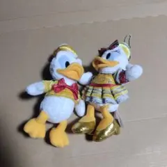 東京ディズニーシー 20周年 ぬいぐるみバッジ ドナルド デイジー