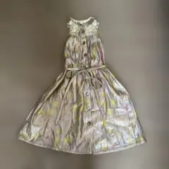 マークジェイコブス　花柄シルクワンピース　2のサムネイル