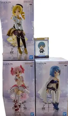 魔法少女まどか☆マギカ プライズフィギュア 4体セット まとめ売り