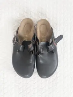 Birkenstock Boston ダークグレーサボサンダル 40 26cm - メルカリ
