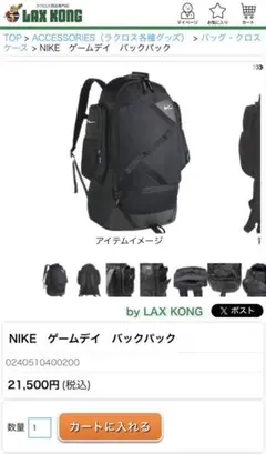 希少 ナイキ エピック ハードシェル バックパック ビンテージ リュック 