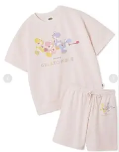 ジェラピケ　プルオーバー&ショートパンツ