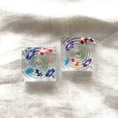 ハンドメイド レジンお箸置き 桜・金魚 - メルカリ