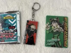 ヒロアカ　グリッターキーホルダー　爆豪