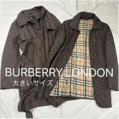美品 BURBERRY LONDON ライナー付きナイロンジャケット