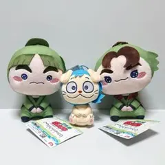 新品タグ付「 忍たま乱太郎」もちぴこ3点【神崎左門/ヘムヘム/伊賀崎孫兵】