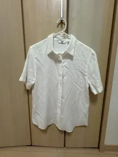 UNIQLO ユニクロ 半袖シャツ ホワイト Mサイズ