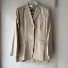 フランス製 Yves Saint Laurent リネンシルク ヘリンボーン - メルカリ