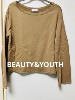 BEAUTY&YOUTH フレアスリーブスウェットのサムネイル