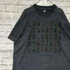 USA製90sヴィンテージTシャツ！シングルステッチ　グレー半袖古着　XL722