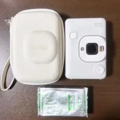 【美品】instax Mini LiPlay チェキ本体 ケース付 フィルム付