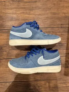 NIKE BOOK1 バスケットボールシューズ デニム スニーカー ブルー