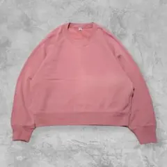 UNIQLOユニクロ スウェット トレーナー くすみピンク M カジュアル