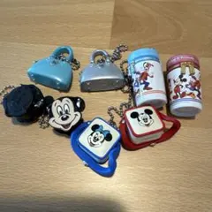 ミッキーマウス キーホルダー8個セット