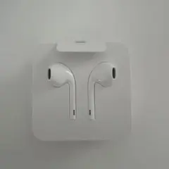 Apple iPhone8用 有線イヤフォン ホワイト