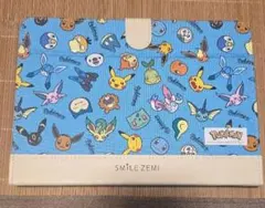 ポケモン　スマイルゼミ 　タブレットケース 水色のサムネイル