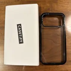 CASSETIFY クリアケース ブラックフレーム iPhone17ProMax