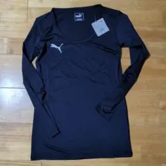 PUMAゴルフ☆コンプレッション冷感インナー☆ネイビーL