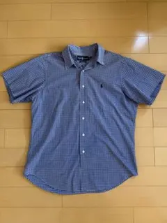 Ralph Lauren 半袖シャツ チェック柄 16/L