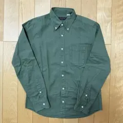日本製 フリークスストア FREAK'S STORE 長袖シャツ オリーブ Mのサムネイル