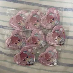 さとみ　クリスマス　缶バッジ　8個セット