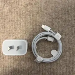 Apple 純正 20W 充電器＆USB-C-ライトニングケーブル1m