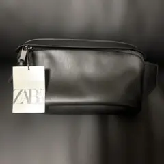 ZARA ボディバッグ ブラック 未使用品