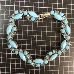 ✨繊細で綺麗✨　ターコイズ色のブレスレット　　⭐️☆匿名☆