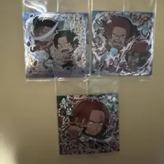 ワンピース 大海賊 シールウエハース　白ひげ&エースシャンクス