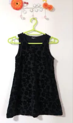 女児洋服　花柄 COMME CA ISM 秋冬服　ジャンパースカート