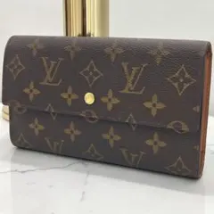 ルイヴィトン ポルトトレゾール インターナショナル 三つ折り財布 モノグラム