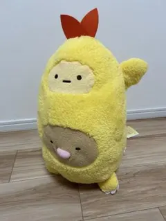 【新品】すみっコぐらし　ぬいぐるみXL　プレミアム　エビフライドン