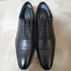 texcy luxe ASICS GORE-TEX ブラックドレスシューズ