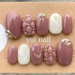 ハンドメイドネイルチップ34