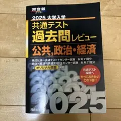 2025 大学入試 共通テスト 過去問レビュー 公共、政治・経済