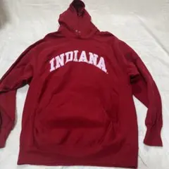 スティーブアンドバリーズ パーカープルオーバー INDIANA 裏起毛 L