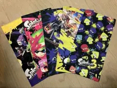 スプラトゥーン　ハンカチ　5枚セット