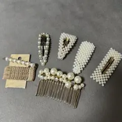 パールヘアピン 7個セット