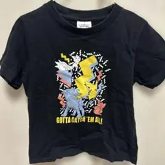 ポケモン　Tシャツ　黒