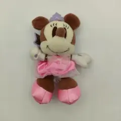 ミニーマウス ぬいぐるみキーホルダー
