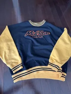 MidTown スウェット 黒と黄色