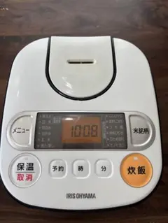 IRIS OHYAMA 炊飯器 RC-MA30-B ブラック 0.54L